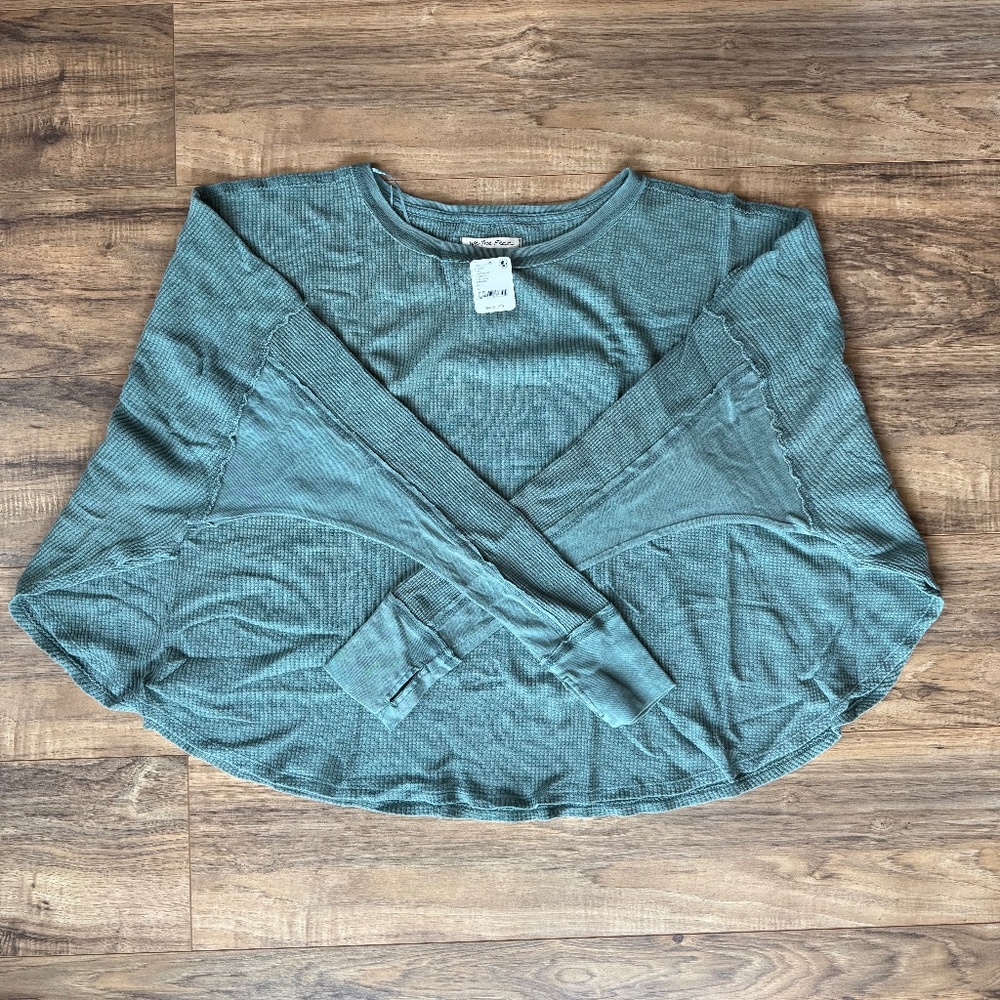 Free People We the Free Microphone Drop Swing Thermal